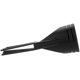 thumbnail image 2 of Salón de peluquería Secador de pelo Difusor Cubierta de viento Peine Accesorio Boquilla Plástico negro Agarre doble Diámetro de 4,2-4,5 cm (negro), 2 of 4
