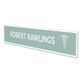 thumbnail image 3 of Deflecto Superior Image Cubicle Nameplate Sign Holder, 8 1/2" x 2" Insert, Clear, 3 of 10