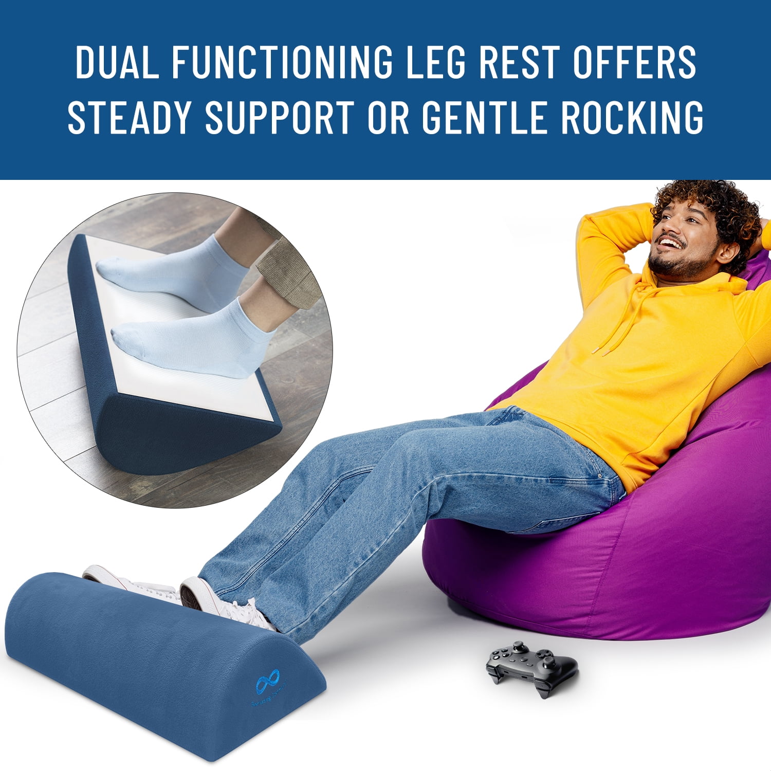 Upper Echelon Products LLC + Everlasting Comfort Office Foot Rest Under Desk