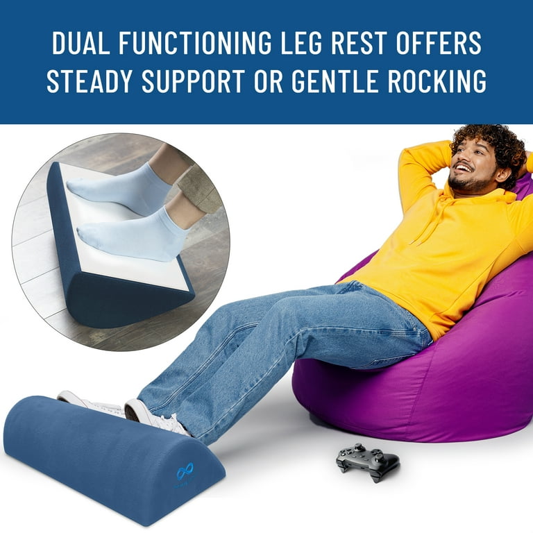 Rocking Foot Rest for Under Desk at Work - Foot Rest Under Desk for Office