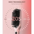 thumbnail image 2 of MEGAWISE Pro Cepillo alisador de pelo iónico de cerámica para salón de casa | Tecnología de calefacción MCH Fast 20s con seguridad de apagado automático | Antiescaldaduras con Doble Voltaje Universal, 2 of 5