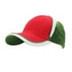 thumbnail image 1 of Result - Gorra/Visera Banderas Nacionales Unisex - Perfecta para imprimir/estampar/bordar (Paquete de 2) (Colores de Italia), 1 of 1