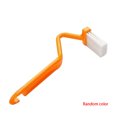thumbnail image 1 of Youkk Color random Home Hotel Bathroom Kitchen V Shape Brush Toilt Rim Easy Clean Corner Brush Curved Handle, 1 of 1