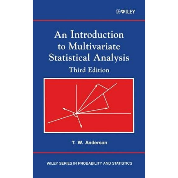 Pre-Owned An Introduction to Multivariate Statistical Analysis (Hardcover) 0471360910 9780471360919