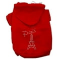 thumbnail image 5 of Pet, Dog  Cat Hoodie Rhinestone, "Paris", 5 of 6