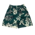 thumbnail image 2 of Spazoro Toddler Boys Girls Shorts, Elastic Waist Summer Printed with Pockets Casual Shorts for Boys Green Size 5 T, 2 of 3