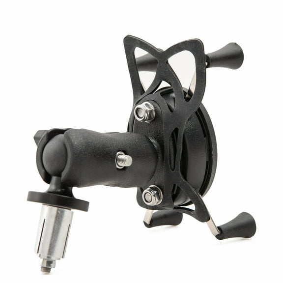 Evomosa Motorcycle Phone Camera Holder Navigation Grips Bracket Adjustable, Black