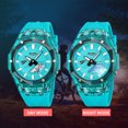 thumbnail image 5 of SKMEI Mens Digital Watch Sports Military Multifunctional Watches Waterproof Outdoor Chronograph Wrist Watches for Men with LED Back Ligh/Alarm/Date, 5 of 9