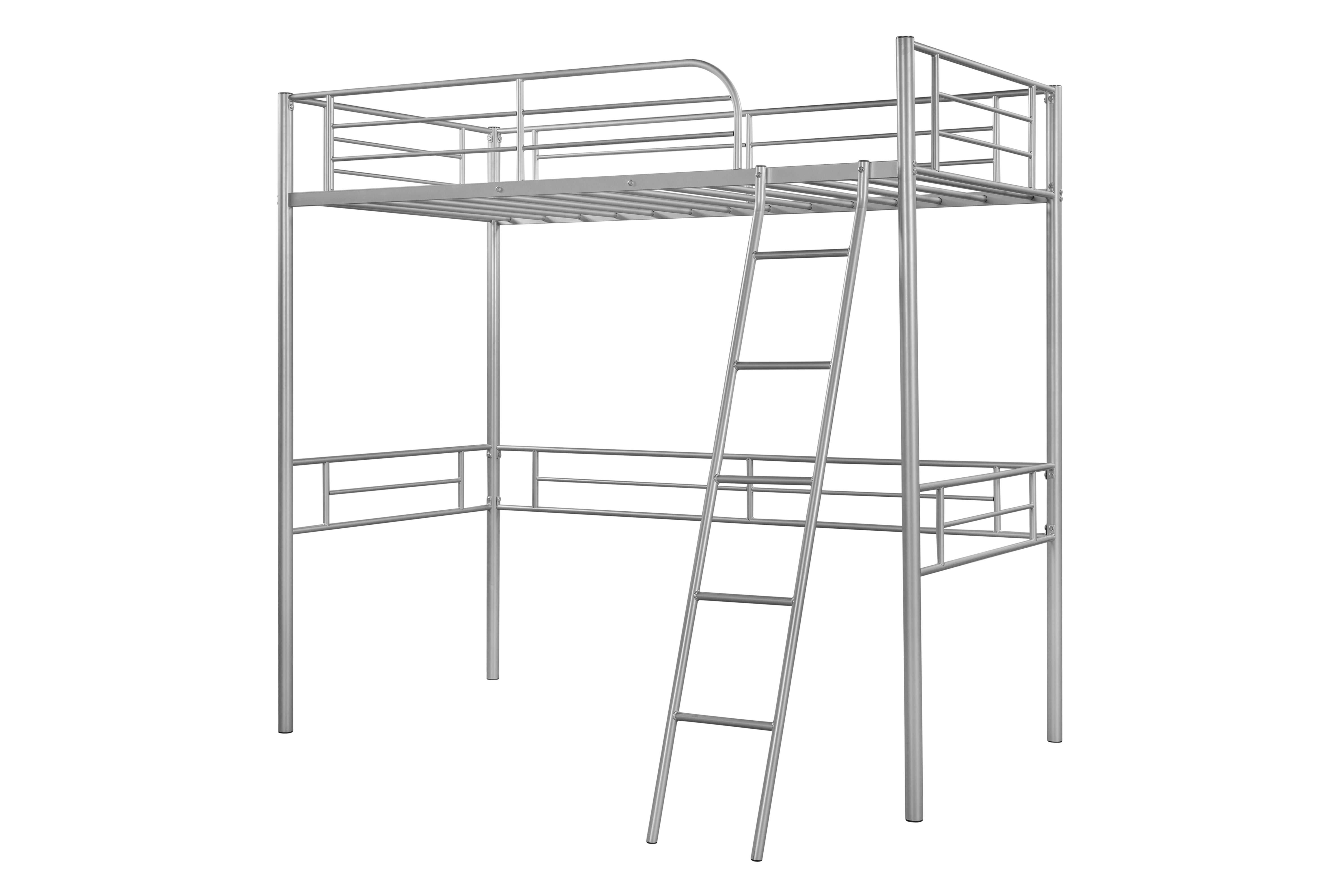 Labymos Loft Bed Com, Yourzone Metal Loft Twin Bed Directions