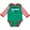 Green and Red, variant on Inktastic Future Soccer Star Boys Long Sleeve Baby Bodysuit