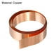 thumbnail image 3 of Rollos de lámina de cobre, placa de metal de 1000mm x 15mm x 0.05mm, 1 paquete, 3 of 5