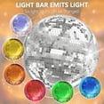 thumbnail image 5 of 12"/16" USB Powered Silver Mirror Disco Ball | Hanging Ring Design | Ideal for Disco Party, Nightclub & Bar Decoration, 5 of 8