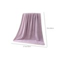 thumbnail image 3 of Velvet Soft Microfiber Bath Towel | Large Absorbent Polyester Towel for Adults & Beach | Quick Dry & Plush 55X27 Inches | 1 Piece Solid Color Towel, 3 of 6