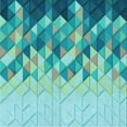 thumbnail image 1 of Ahgly Company Indoor Square Patterned Light Sea Green Area Rugs, 8' Square, 1 of 6