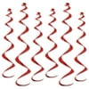 Beistle 6-Pack Twirly Whirlys, 4 to 24-Inch and 2 to 36-Inch