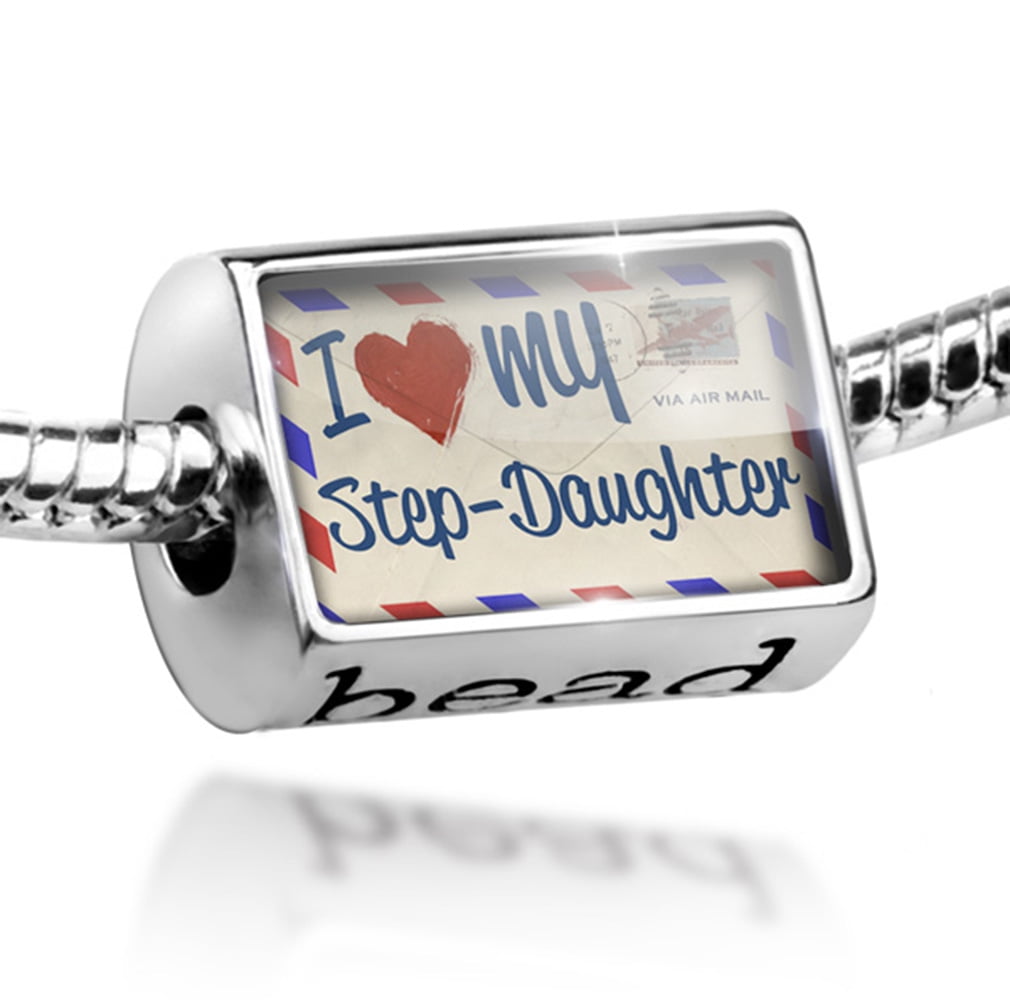 step daughter charm bracelet