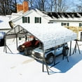 thumbnail image 2 of Tolead Heavy-Duty Galvanized Steel Carport – 20x20 FT All-Weather Shelter for Trucks, Boats & Outdoor Storage, 2 of 6