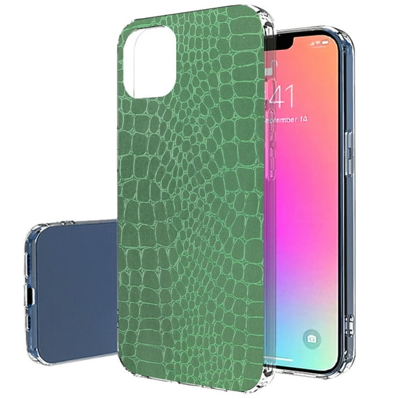 TalkingCase Slim Case for Apple iPhone 14 Pro, Slim Thin Gel Tpu Cover, Reptile Skin 2 Print, Light Weight, Flexible, Soft, Anti-Scratch, Printed in USA