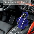 thumbnail image 3 of Car Gear Shift Hoodie, Universal Gear Shift Knob Cover, Hoodie For Car Shifter, Automotive Manual Interior Cute Gadgets, Car Interior Accessories, Car Shifter Stick Protector Decoration-Blue, 3 of 6