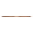 thumbnail image 3 of Ekena Millwork 34"OD x 11 3/4"ID x 3/8"T Blume Wood Fretwork Pierced Ceiling Medallion, Walnut, 3 of 3