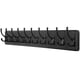 thumbnail image 1 of Perchero Pared Negro SKOLOO Largo 38.6 Gancho Pino 10 Ganchos Ropa, 1 of 3