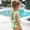 Swimwear-A154Green, variant on Xdegoge One Piece Swimsuits for Toddler Girls Backless Floral Ruffle Print Bathing Suit Quick Dry Stretchy Swimwear Beach Vacation Pool Party Summer Multicolor 12 Months