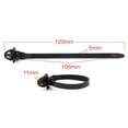 thumbnail image 3 of 20Pcs 5mm x 120mm Adjustable Plastic Push Mount Loop Cable Tie Zip Wire Fastener, 3 of 4