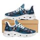 thumbnail image 1 of Zapatillas deportivas de malla con estampado tribal africano para mujer, cómodas, con plataforma y cordones, ligeras, para mujer, 1 of 6