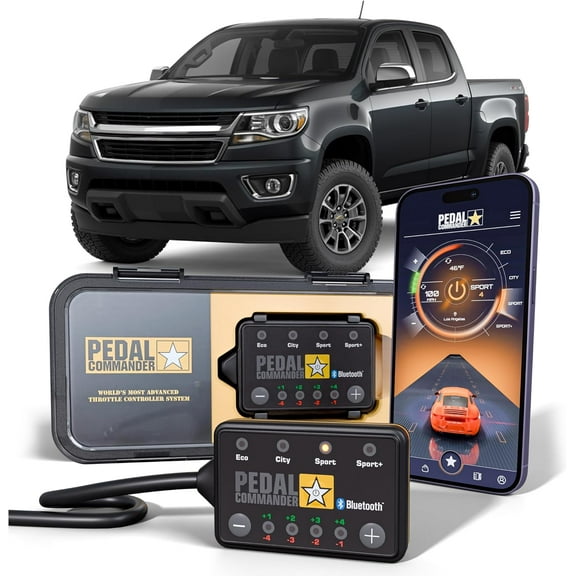 PEDAL COMMANDER for Chevrolet Colorado (2007-2022) (Fits: Base Model, LT, WT, Z71, ZR2, 1LT, 2LT) Gas Engines Only (3.6L 5.3L) Throttle Response Controller - PC07