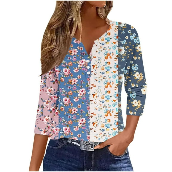 Womens Blouses Long Sleeve Shirt Women Casual Fashion Solid Color Button T-Shirt Long Sleeves One Shoulder Top Blouse Tops Purple-1 XL