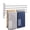 Chrome Finish, variant on Swivel Towel Rack, 13.8" Thicken 304 Stainless Steel 4-Arm Towel Bar, Space Saving Wall Mounted Towel Holder with Hook, Rustproof Swing Out Towel Hanger for Bathroom, Square (Brushed Nickel)