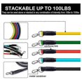 thumbnail image 5 of 11Pcs Yoga Strap Latex Resistance Bands Exercise Home Gym Tube Fitness Elastic, 5 of 5