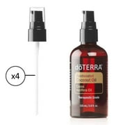 Pump Top for doTERRA Fractionated Coconut Oil Bottle - Pack of 4, Sold by Holistic Oils (pump top only)