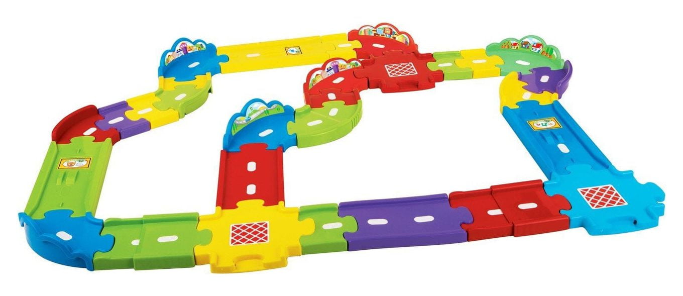 VTech Go! Go! Smart Wheels Deluxe Track Playset - Walmart.com