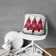 thumbnail image 5 of Christmas Tree Santa Claus Farmhouse Throw Pillow Covers Modern Throw Pillow Case 2 Pieces Christmas Throw Cushion Case for Room Home Patio Bedroom Livingroom, 5 of 7