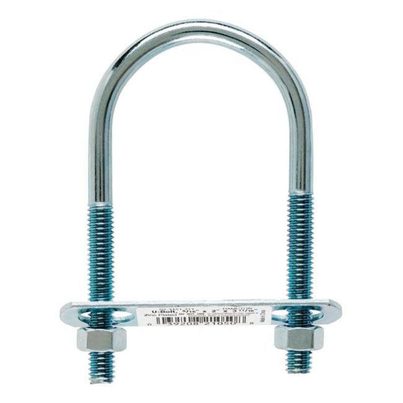 U-BOLT 5/16"X2"X3.69"ZN