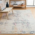 thumbnail image 3 of SAFAVIEH Tulum Lakisha Distressed Southwestern Area Rug, 6' x 9', Ivory/Blue, 3 of 9