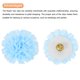 thumbnail image 4 of Uxcell 16 Pcs Peonía de Cinta, Pin de Solapa de 2 Pulgadas para Hombres, Flor de Cinta Artificial para Manualidades y Decoración, 4 of 5