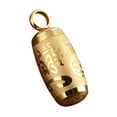 thumbnail image 4 of Collar de contenedores budistas colgantes tibetanos para hombres aniversario de acción de gracias Oro, 4 of 8