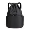 thumbnail image 1 of Backpack, Drawstring Tote, Foldable Large-Capacity with Wet-Dry Separation, Travel Bags & Gym Accessories, Versatile Storage for Trips & Gym, Perfect for Travelers, Gym-Goers & Hikers, 1 of 1