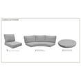 thumbnail image 1 of TK Classics Haut Dos Housse Sertie de Gris pour FAIRMONT-04a, 1 of 2