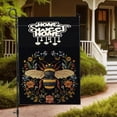 thumbnail image 5 of Vintage Bee Garden Flag 12x18 Inch Linen Vertical Outdoor Flag with Floral Design for House Front Yard Backyard Lawn Decor, 5 of 6