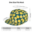 thumbnail image 6 of Uemuo Lemon Pattern Women's Baseball Cap,Straight Brim Hat,Golf Dad Hat,Travel Hat,Sun Protection Cap,Everyday Accessory, 6 of 9