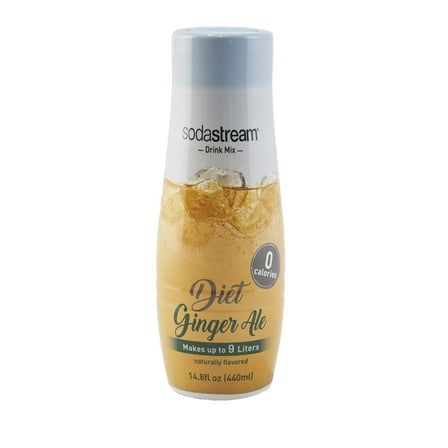 SodaStream Diet Ginger Ale Flavor Mix, 14.8 Fl Oz, 1 Count