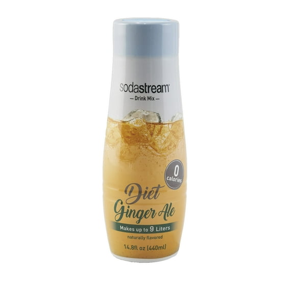 SodaStream Diet Ginger Ale Flavor Mix, 14.8 Fl Oz, 1 Count