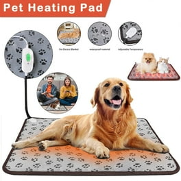 Pet Heating Pad Heated Cat Dog Bed Mat Electric Warming Pad Heating Blanket for Cats Dogs Kittens Puppies Indoor Waterproof 17.7inch Walmart