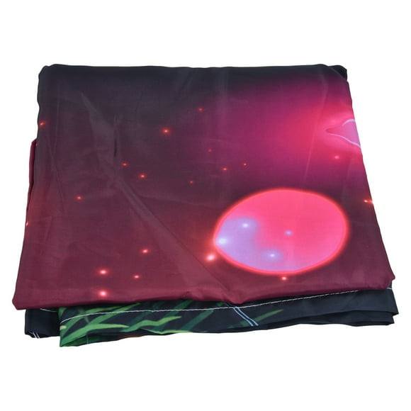 CHICIRIS 3D Digital Curtain,Shower Curtain,3D Digital Printing Curtains Personalized Christmas Printing 90g Waterproof Cloth Blackout Curtains