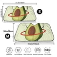 thumbnail image 3 of Haiem Avocado1 Car Windshield Sun Shade - Blocks UV Rays Sun Visor Protector, Sunshade to Keep Your Vehicle Cool, Universal Fit SUV Van Sedan-Medium, 3 of 7