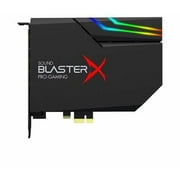 Creative Labs Sound BlasterX AE-5 Plus Hi-res PCI-e Gaming Sound Card and DAC with RGB Lighting, Dolby Digital Live, and DTS Encoding