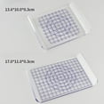 thumbnail image 4 of yuksok 3 Pieces U-Shaped Pressure Clay Acrylic Board Clay Pottery Sculpture with Grid, 4 of 9